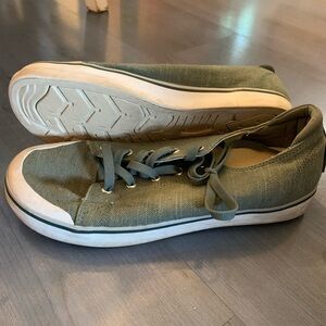 Keen Women’s Olive Canvas Sneakers